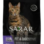 SARAR cat hypoallergenic dry food sterilized fit & digestive 2kg