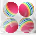 Soft balls for cats - 4pcs