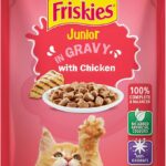 friskies junior in gravy with chicken