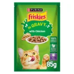 friskies in gravy with chicken