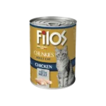 Filos 405 gm can chunks with chicken