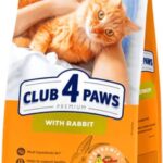 CLUB 4 PAWS Adult Cats - Rabbit - 2KG