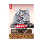 Groovy dry food for cats mix 750gm