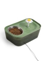 2-in-1 Automatic Pet Water Fountain & Food Bowl - Image 2