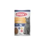 Groovy 400 mg can pate with beef flavor