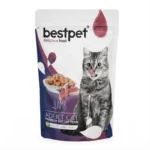 Best Pet 85gm pouch with lamb flavor for adult cats