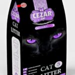 CEZAR Cat Litter Fast Clumping Natural Bentonite 5L (Lavender)