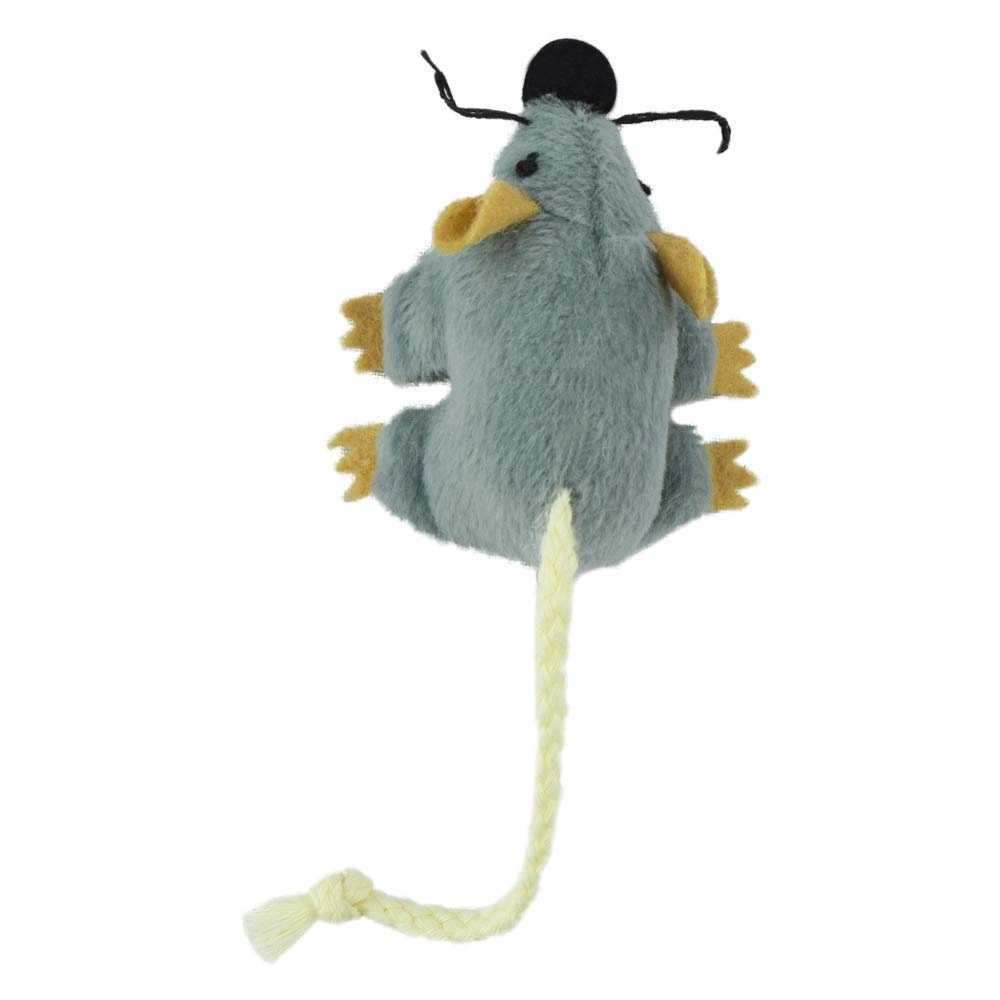 f161d5eb-5f18-450b-b03c-db8d92b5bbc1-2 Mouse shape doll for cats - Image 1