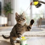 Interactive Feather Cat Toy