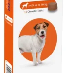 BRAVECTO chewable tab for dog 4.5 -10 kg