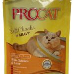 Procat with chicken & liver in gravy - 85gm