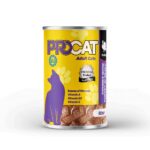 PROCAT adult cat - chunks with turkey in gravy - 415gm