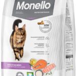 Monello dry food for adult sterilised cat with salmon & turkey - 1kg