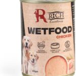 Rich excellence can food for dogs with chicken - 400 mg