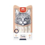 Wanpy creamy paste treats for cats - tuna & salmon