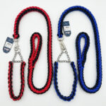 Braided collar and leash - Large