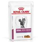 ROYAL CANIN feline renal with chicken pouch 85gm