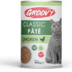 Groovy 400 mg can pate with chicken flavor
